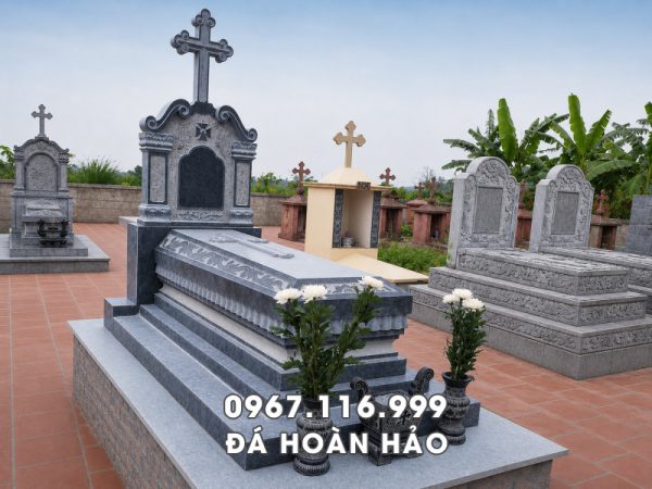 Gợi ý xây Mộ đá Công giáo đẹp, chất lượng, giá hợp lý