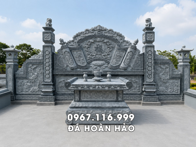Mau Binh Phong Da ket hop Ban tho da cho khu Mo to khi sua mo xay mo to Đá Hoàn Hảo