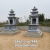 Mẫu Mộ đá 3 mái bền đẹp, giá mộ đá 3 mái tại Ninh Bình 30 triệu đồng