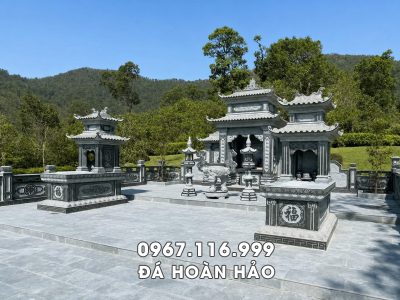 Báo giá Lăng Mộ đá cho Bố Mẹ, Ông Bà, Khu Lăng Mộ cho 2 người.