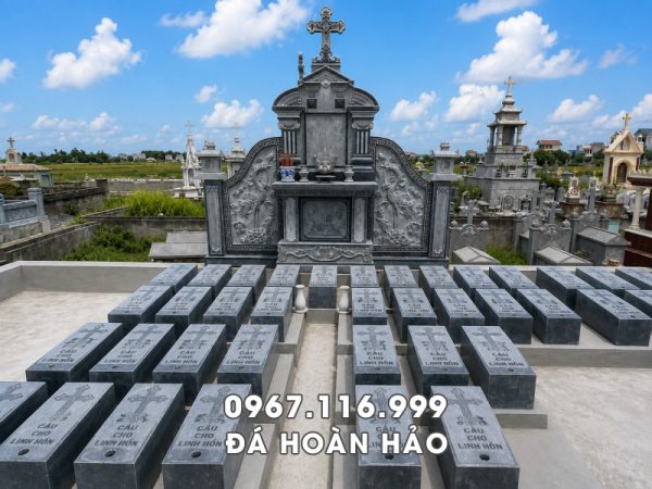 Tư vấn Xây Lăng Mộ đá tại Nghệ An - Lăng Mộ đá Công giáo đẹp tại Nghệ An