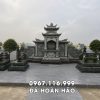 Lăng Mộ đá gia tộc gồm những hạng mục nào - Mẫu Mộ đá xanh rêu, và Mộ đôi gia tộc