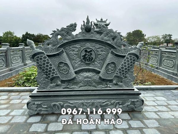 Mẫu Cuốn thư đá giá rẻ tại làng nghề đá Ninh Bình, rộng 147cm