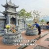 Mẫu Mộ đá tròn cho Bố Mẹ - Mộ đá tròn Ninh Bình